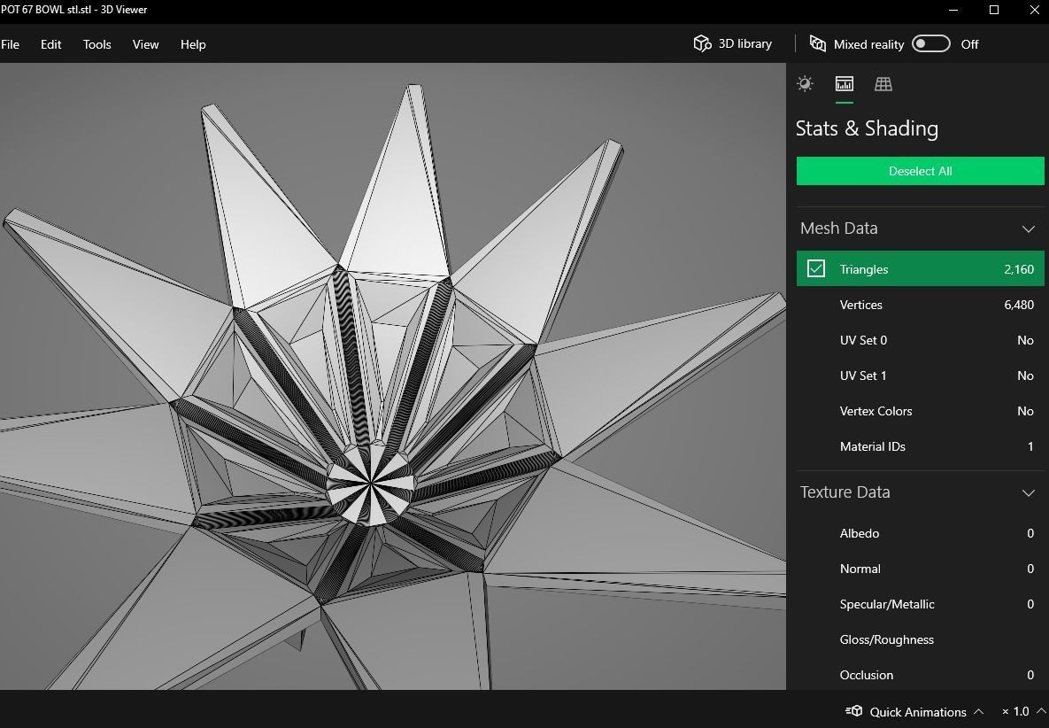plant pot with drain 67 3D print model_23
