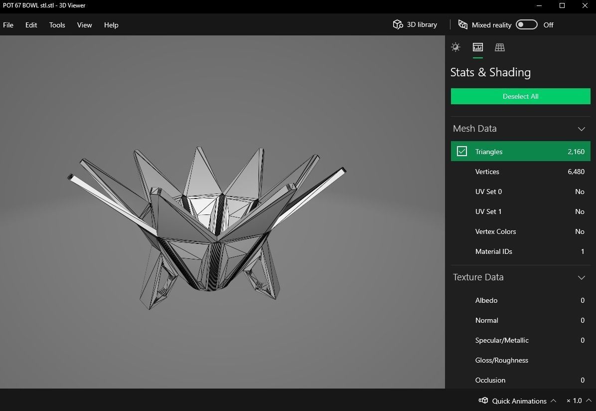 plant pot with drain 67 3D print model_22