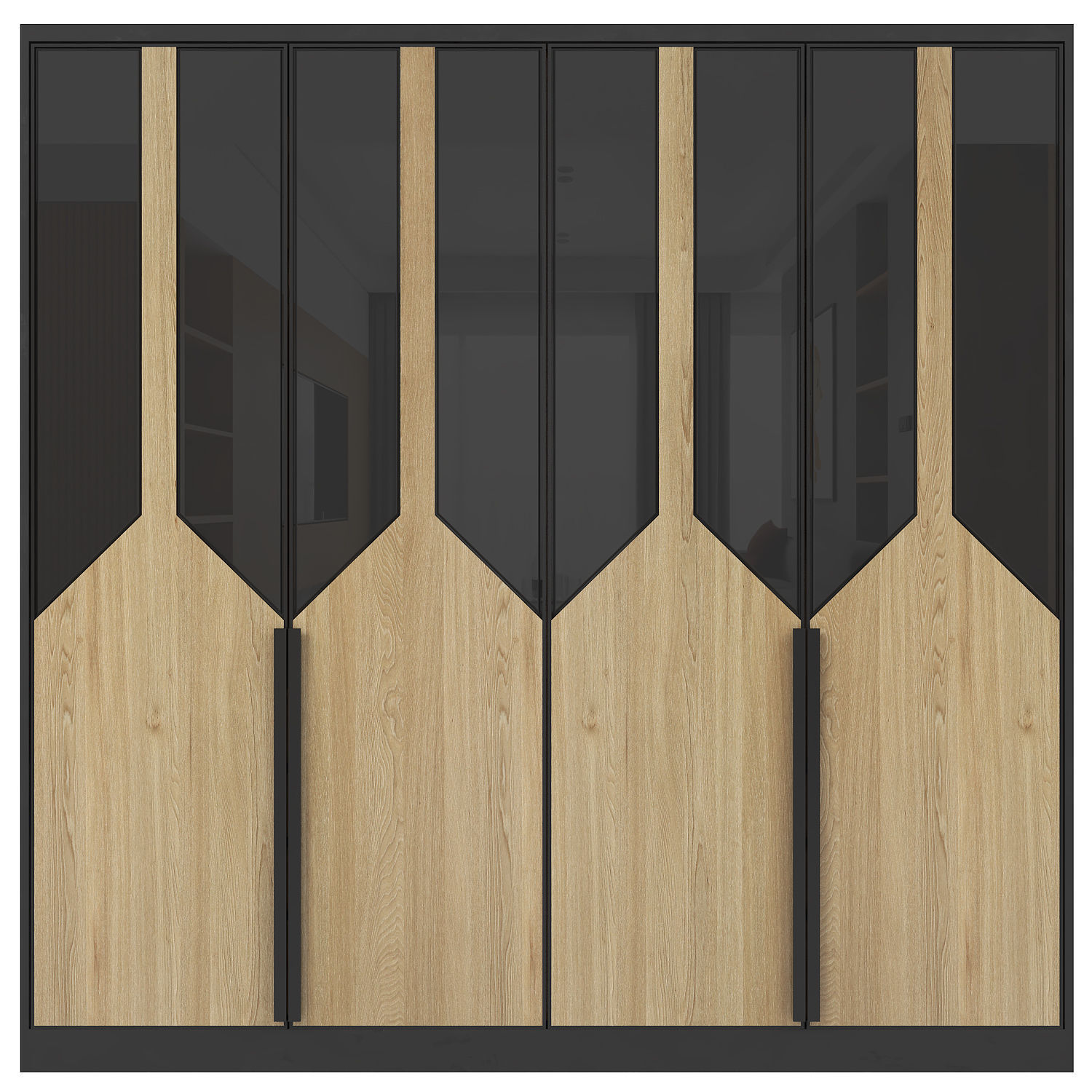 Wardrobe Glass 3D model realtime CGTrader