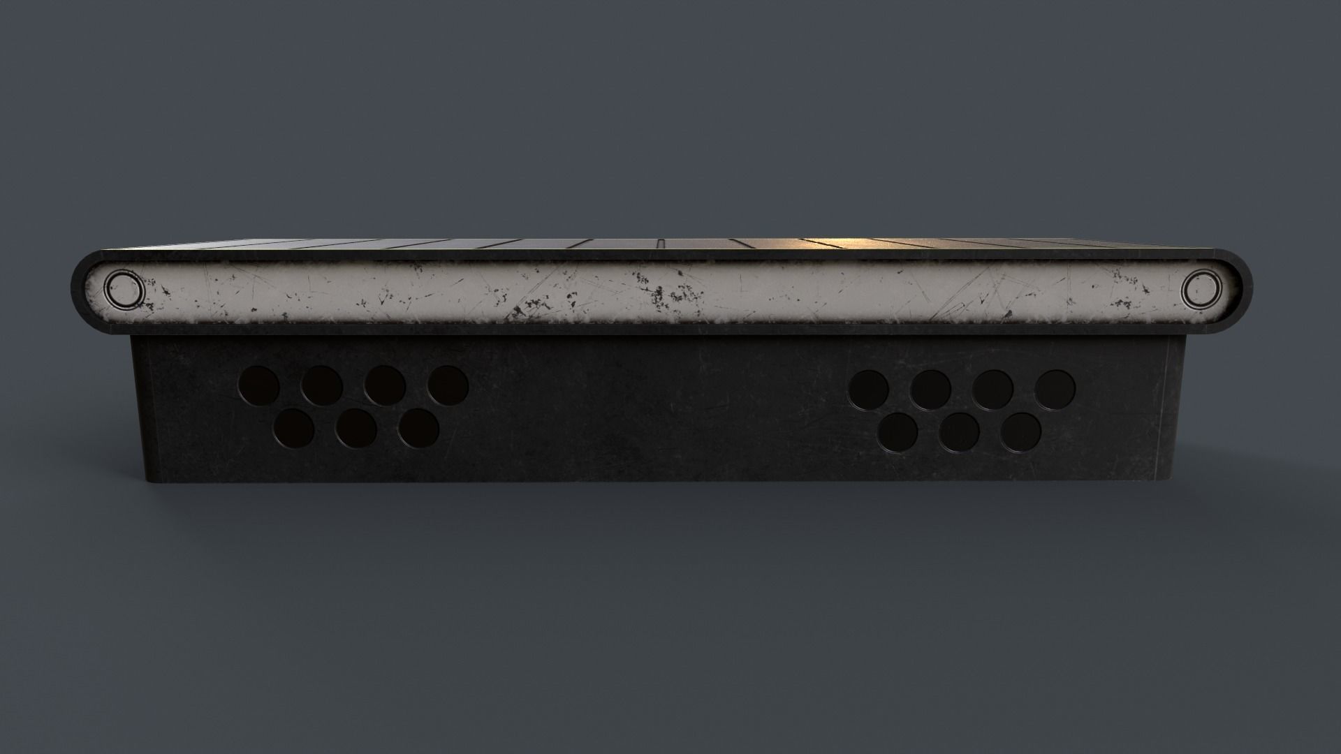 Production Line v4 Low-poly 3D model_6