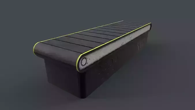 Production Line v4 Low-poly 3D model