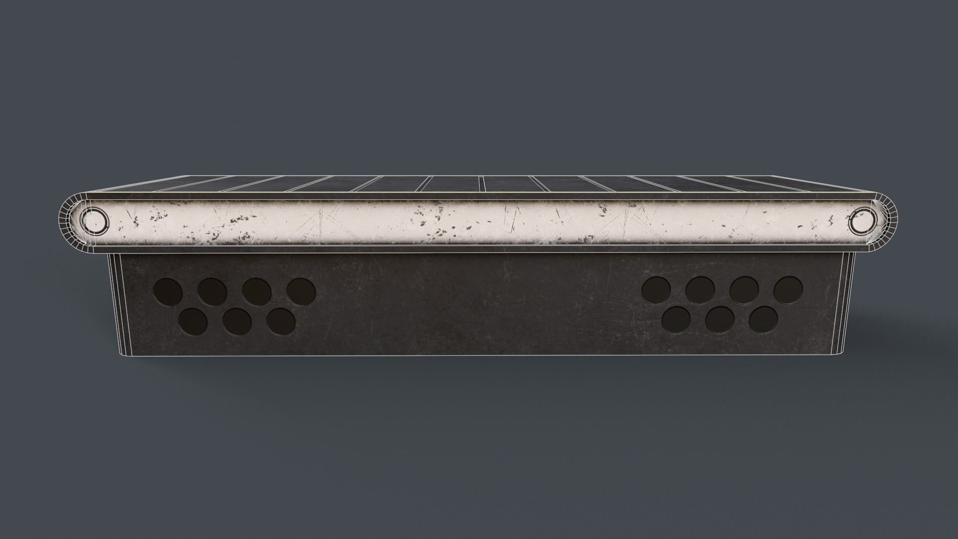 Production Line v4 Low-poly 3D model_10