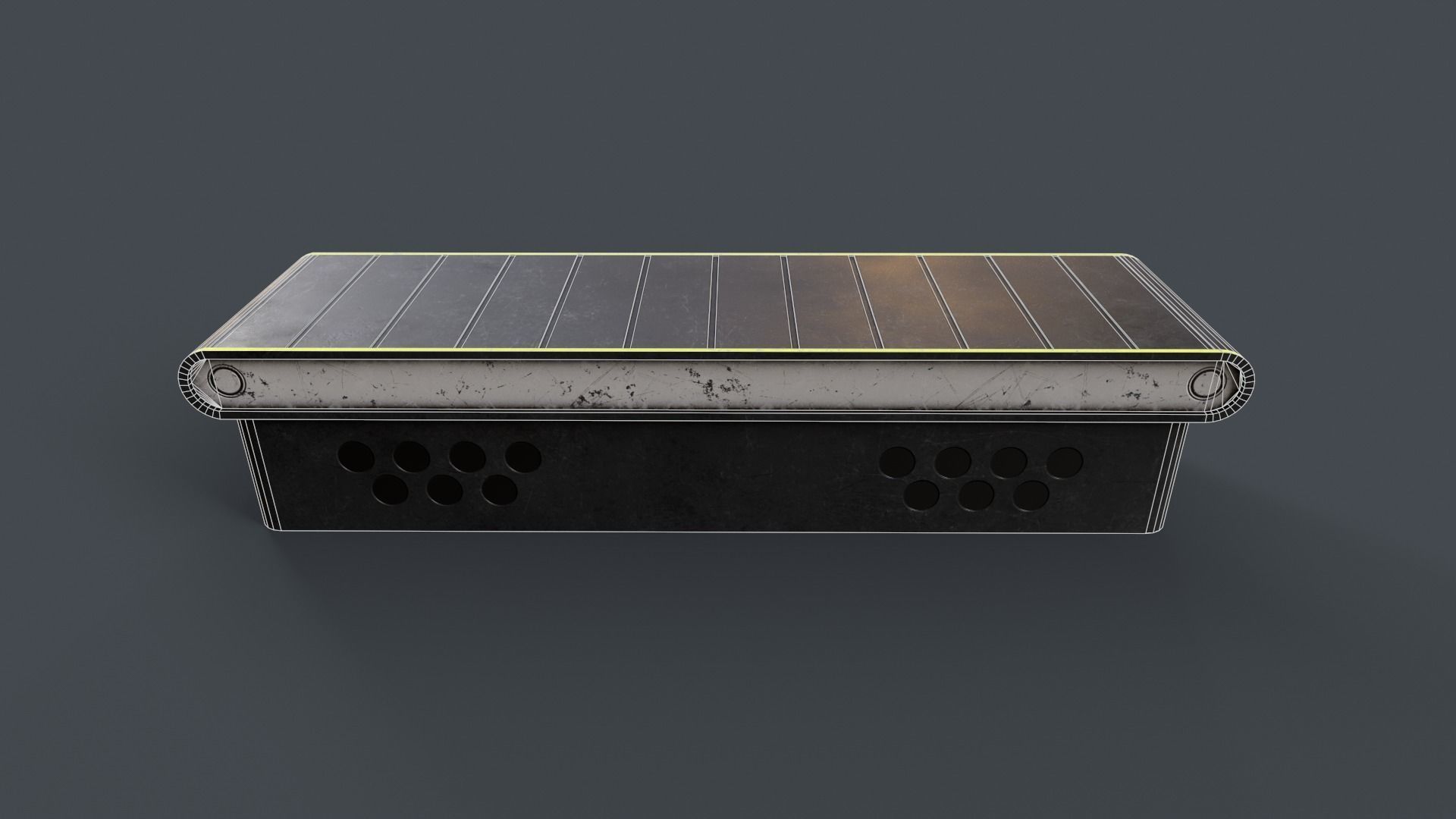 Production Line v4 Low-poly 3D model_12