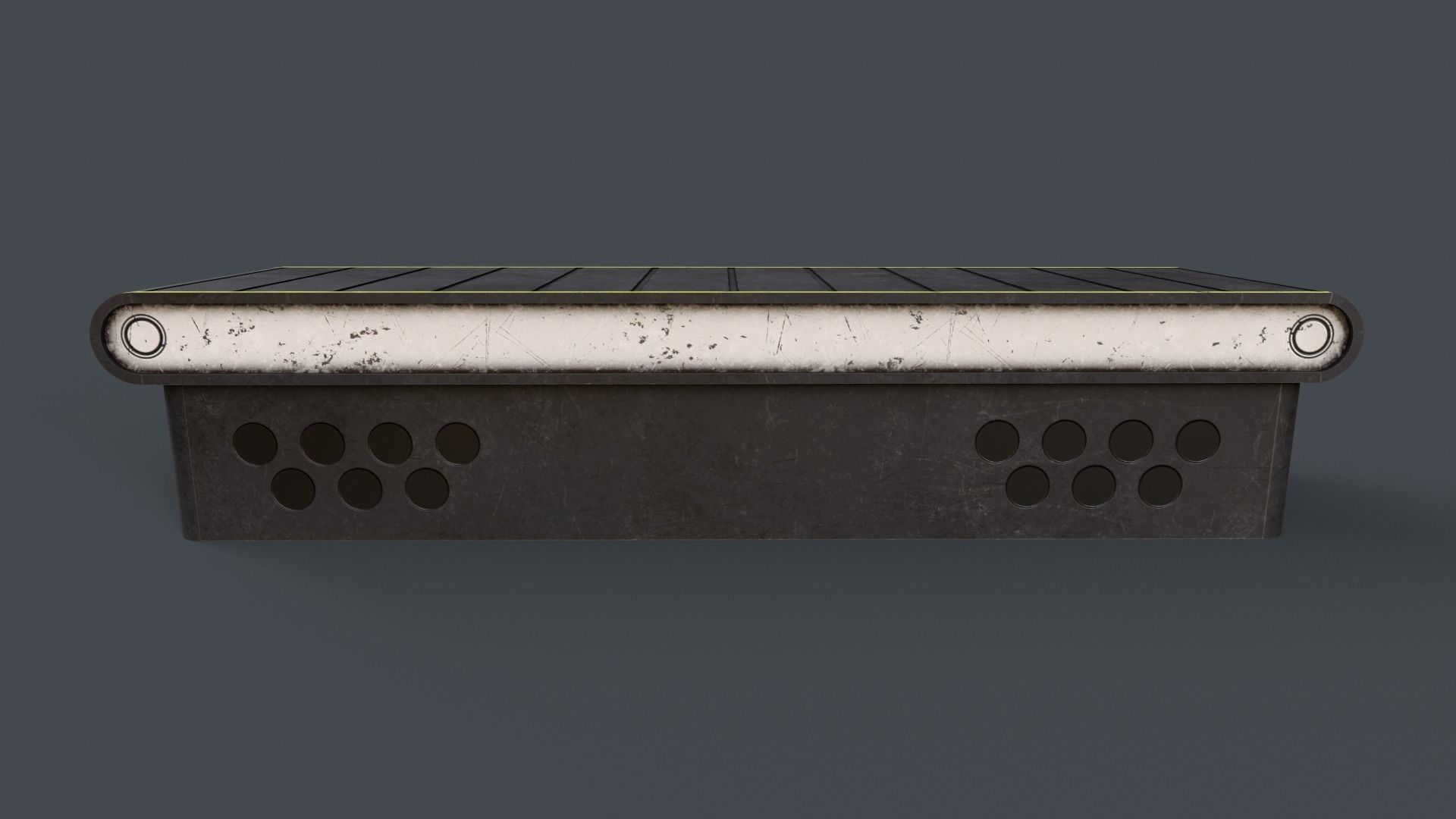 Production Line v4 Low-poly 3D model_9