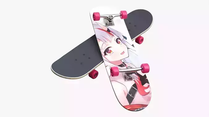 Skateboard 02 3D model