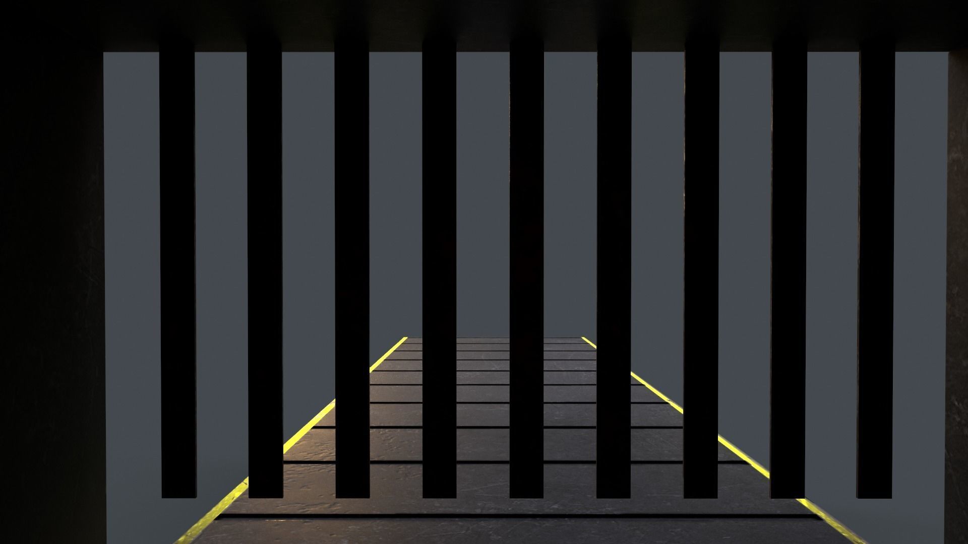 Production Line V5 Low-poly 3D model_15