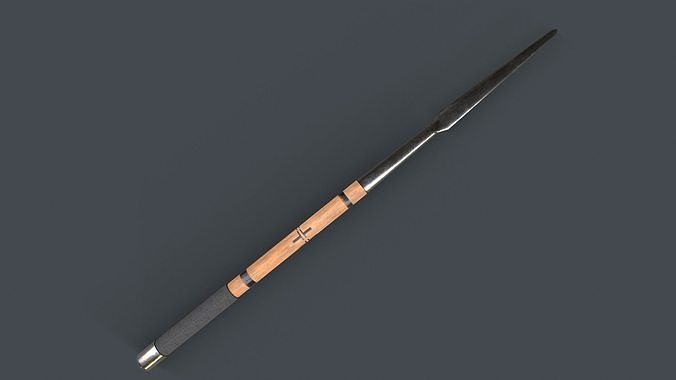 Spear V2 Low-poly 3D model