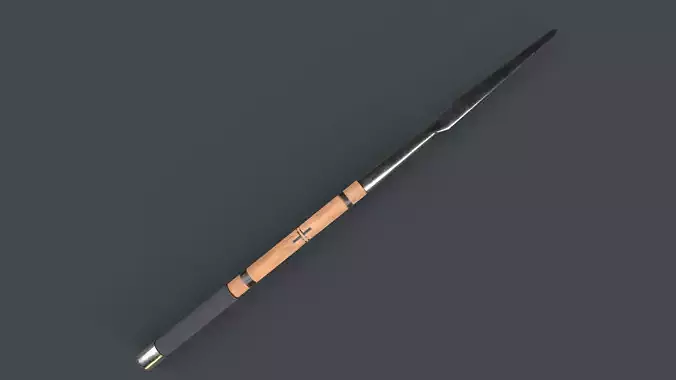 Spear V2 Low-poly 3D model