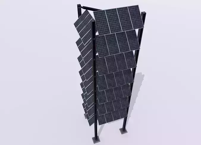 Solar tower version 1
