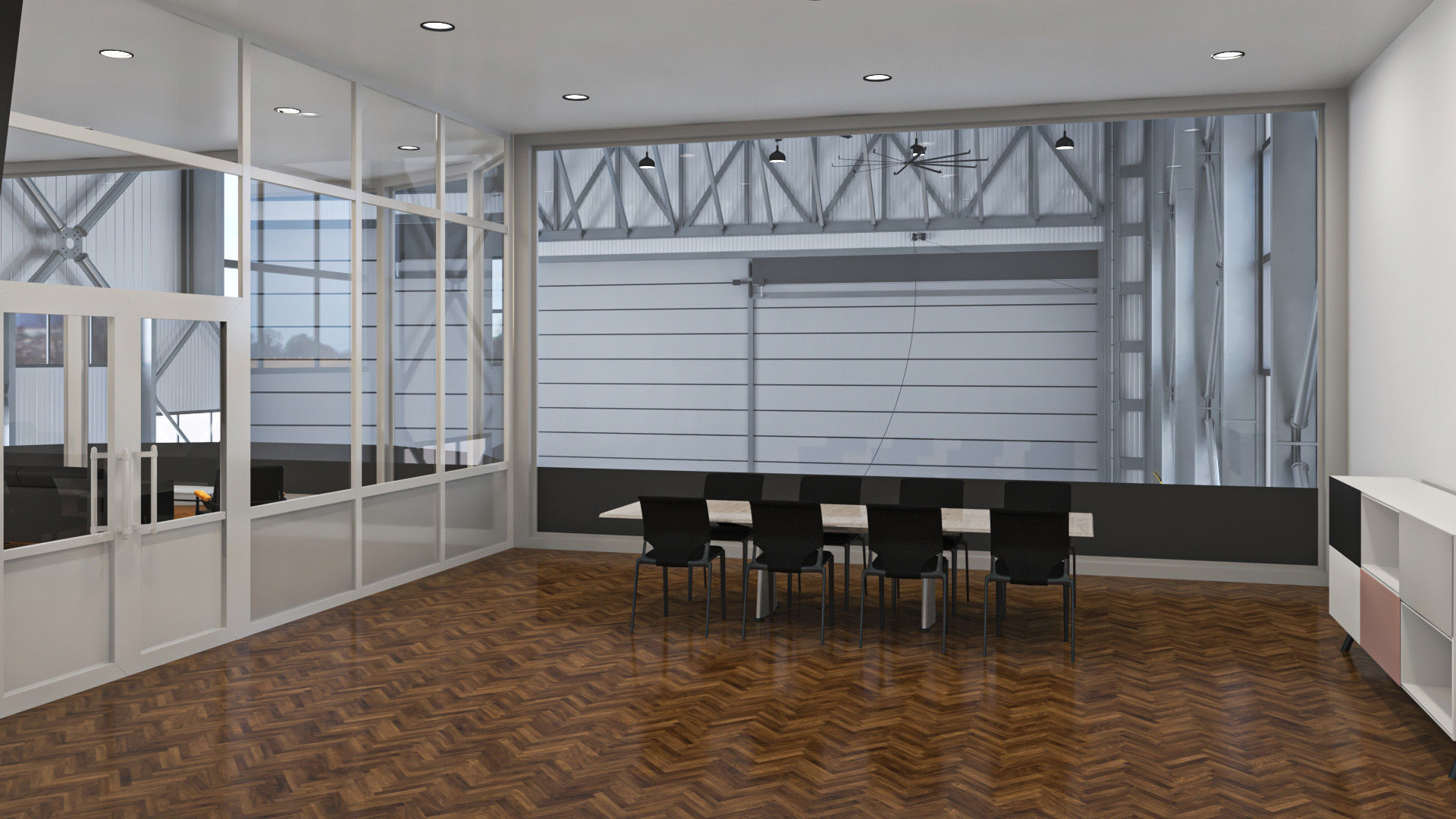 Hangar Exterior-Interior 2 3D model_13