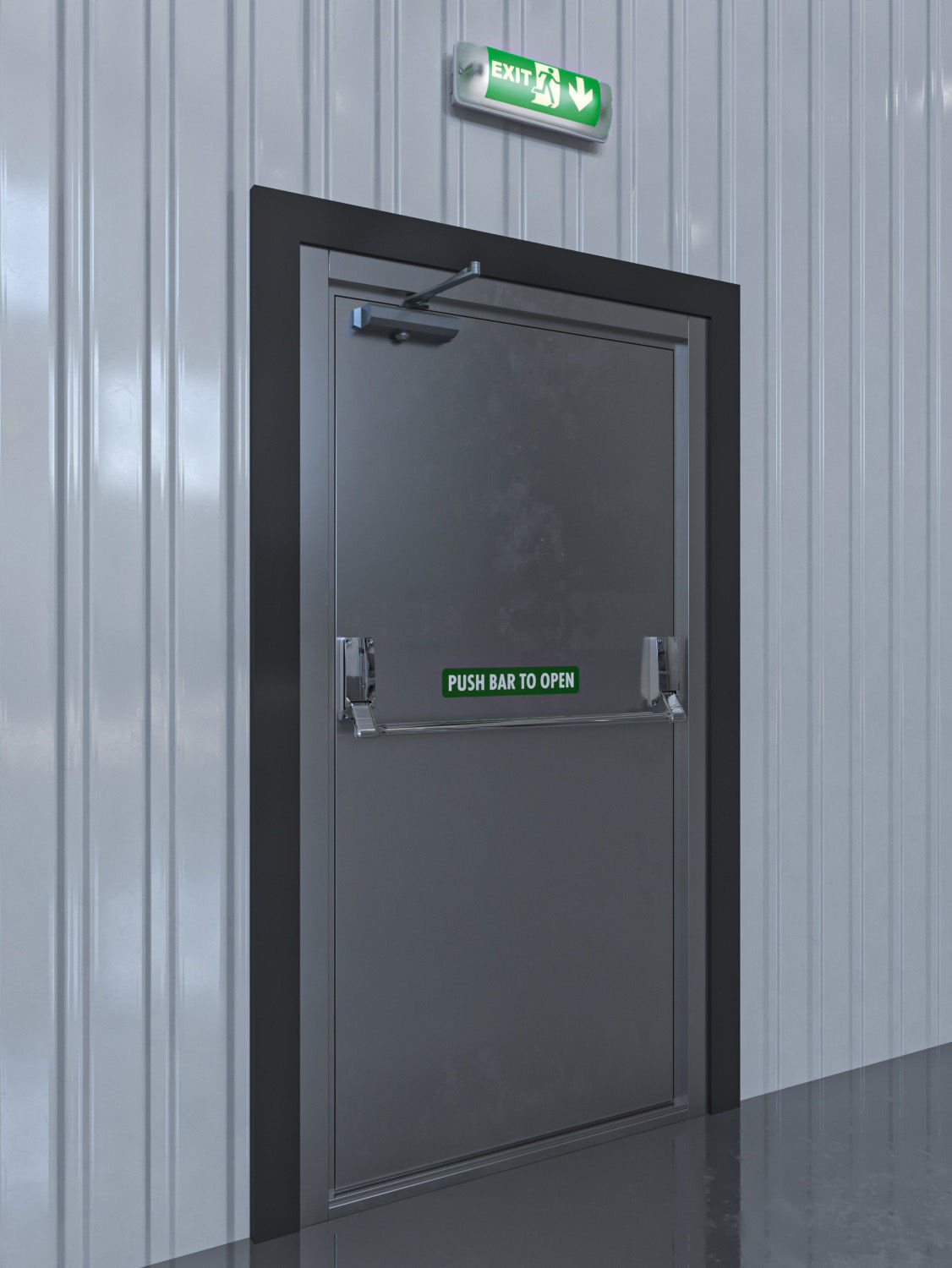 Hangar Exterior-Interior 2 3D model_9