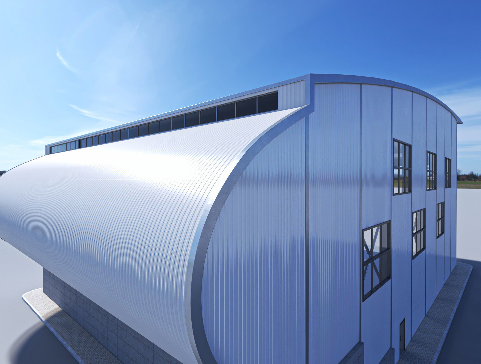 Hangar Exterior-Interior 2 3D model_22