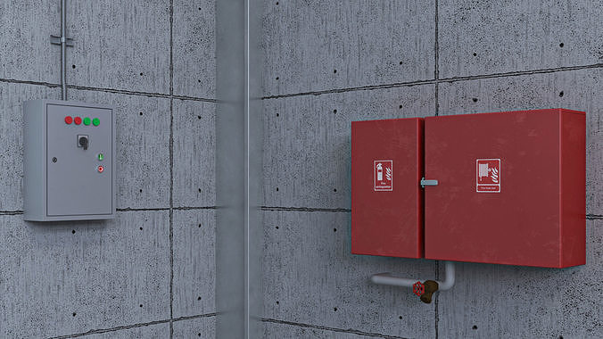 Hangar Exterior-Interior 2 3D model 4