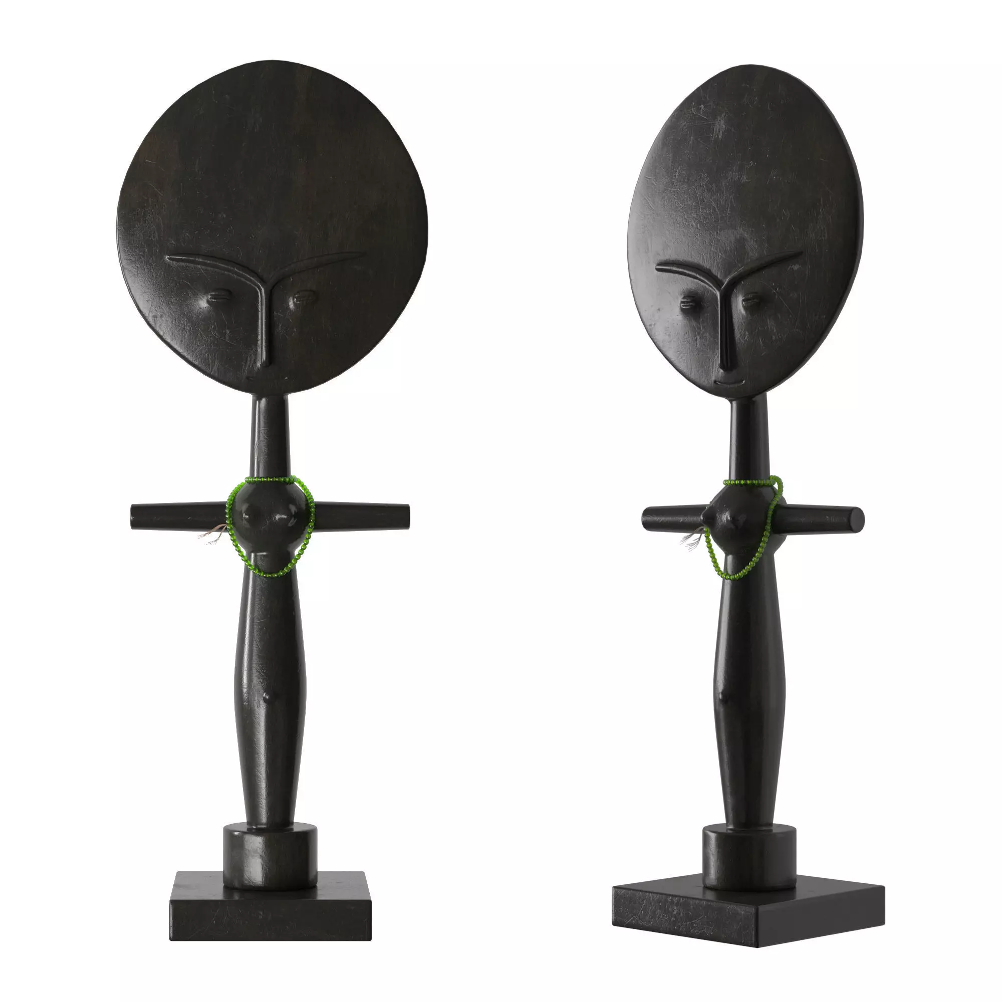 ASHANTI DOLL 3D model_0