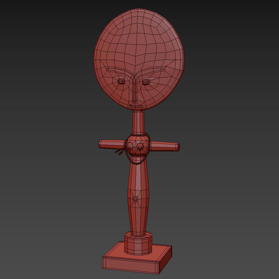 ASHANTI DOLL 3D model_5