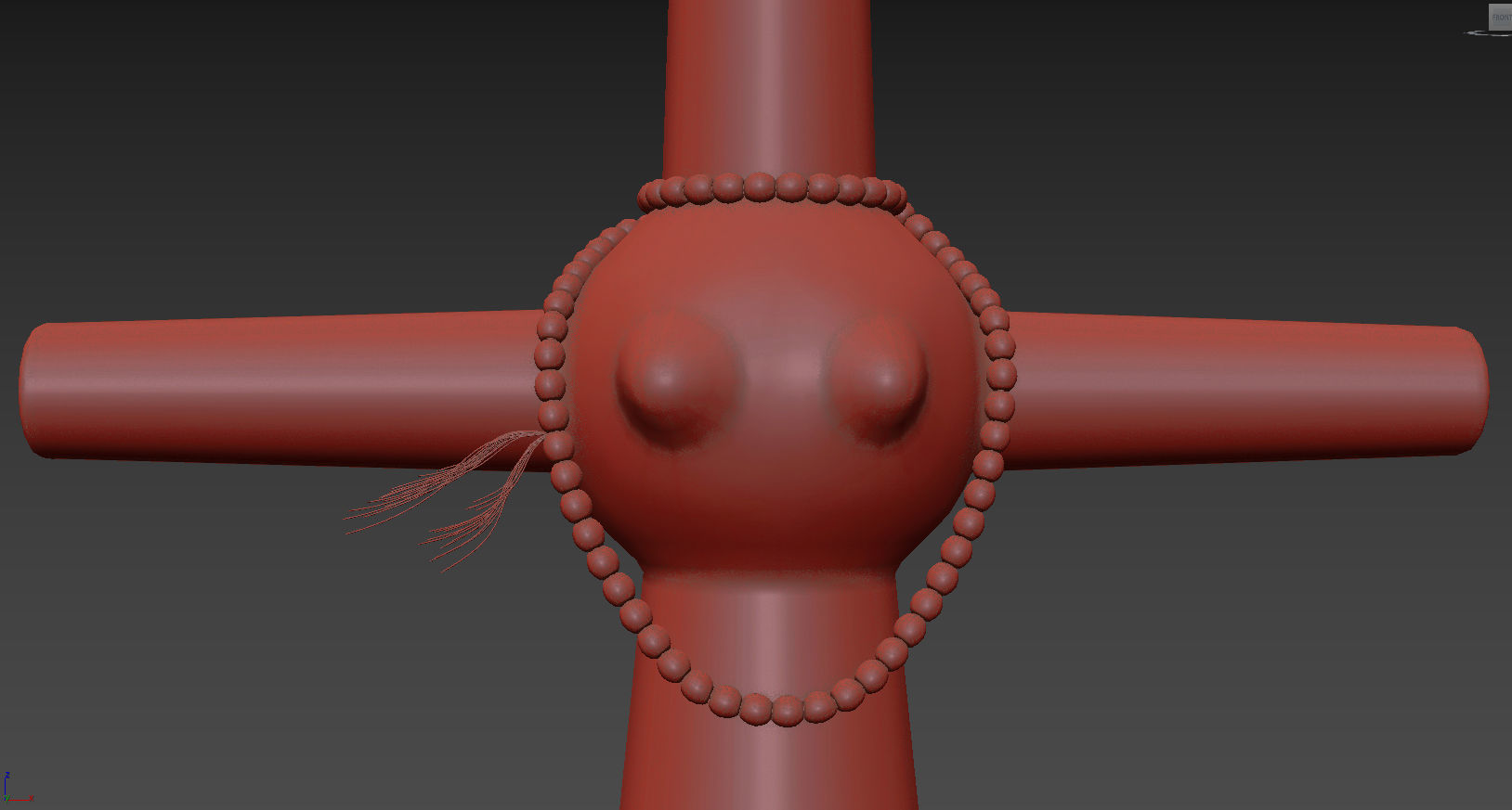 ASHANTI DOLL 3D model_4