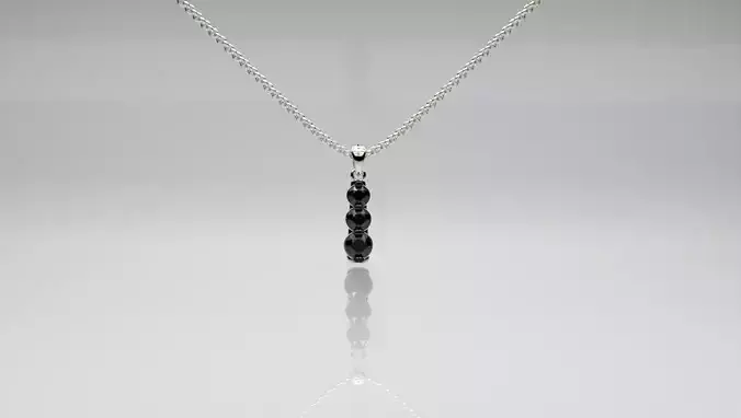 Drop Pendant Chain Necklace