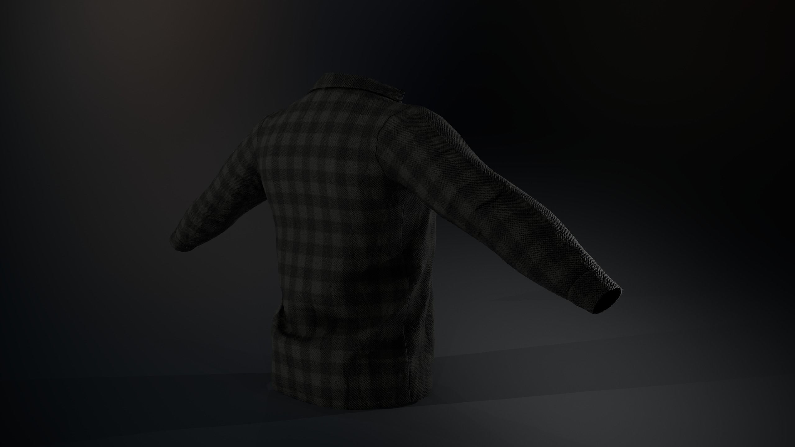 10 Flannel Shirt 3D Model Collection_12