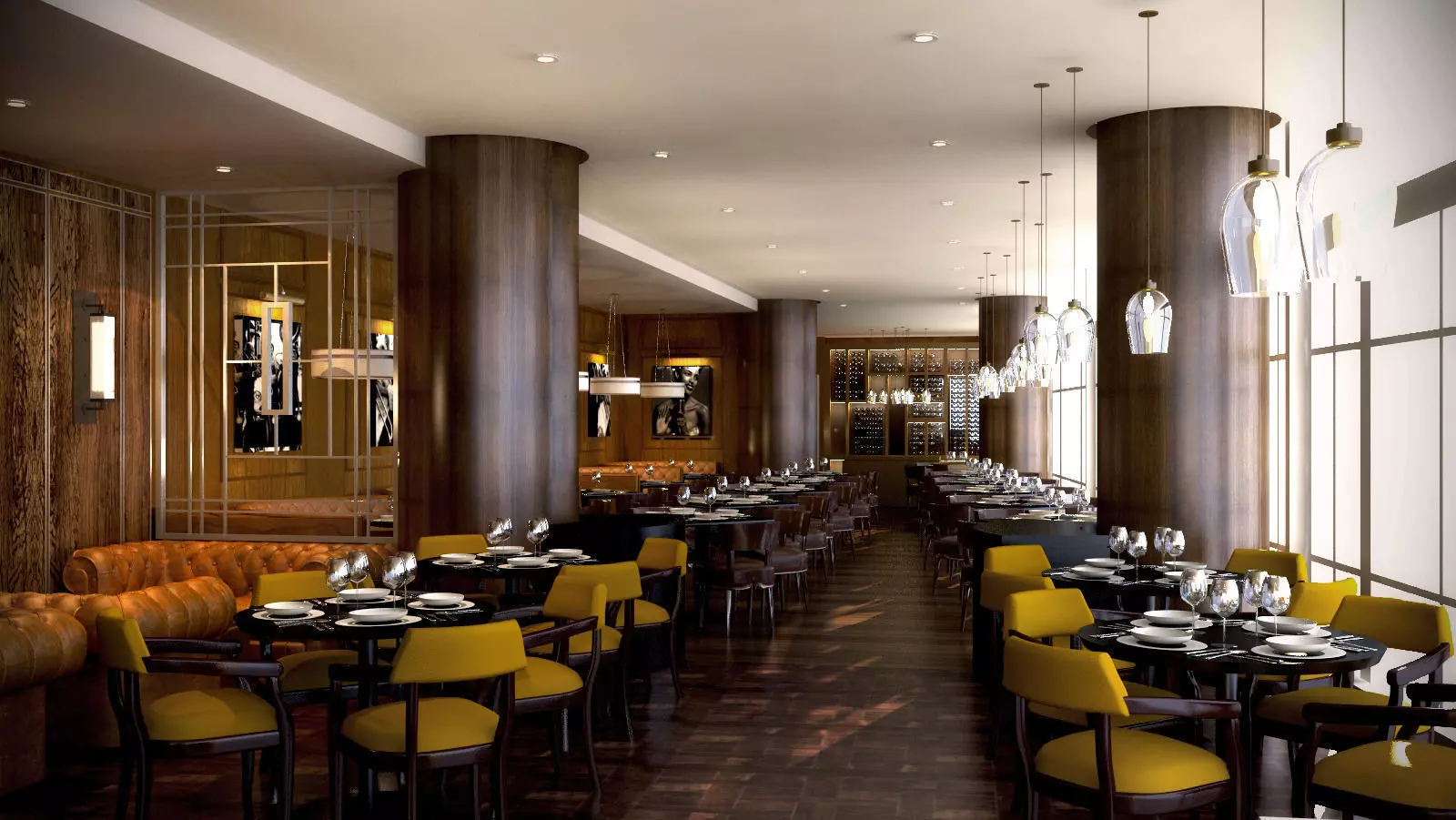 3D IFCAnt project Restaurant 3D model 3D model_0