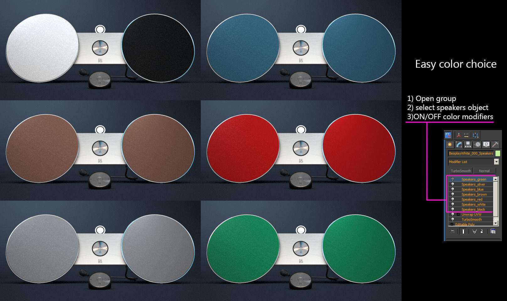 Beoplay A8 by Bang and Olufsen 3D model_5