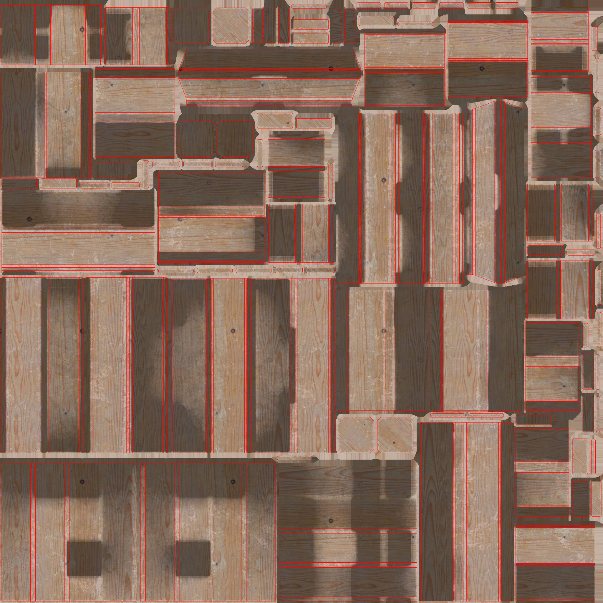 Shooting Target Set Free low-poly 3D model_27