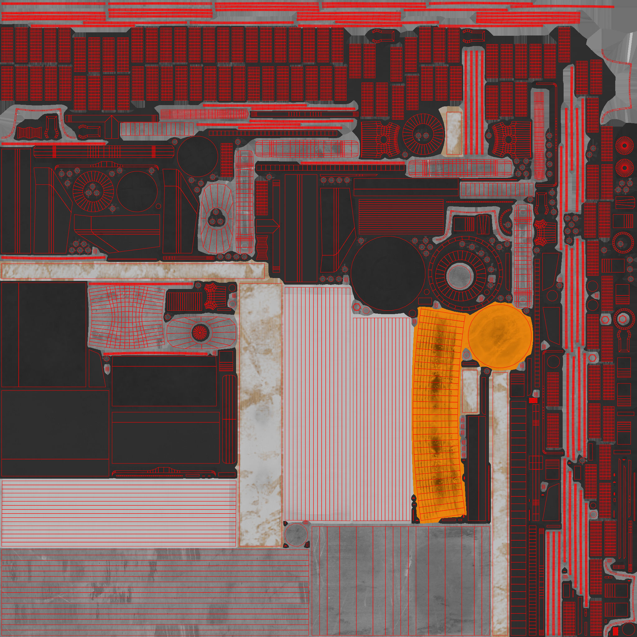 Shooting Target Set Free low-poly 3D model_30