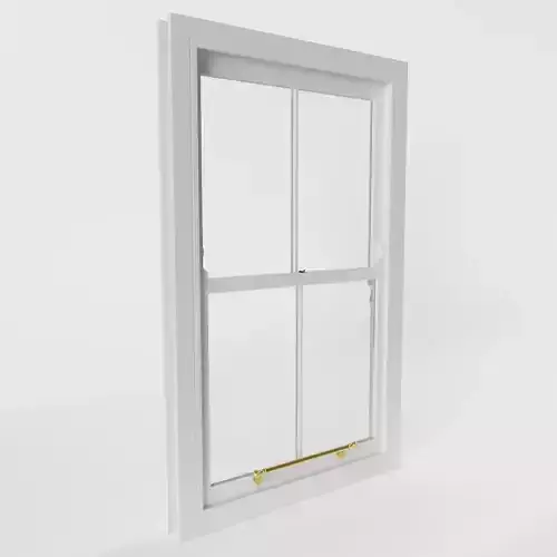Victorian Sash Window 3D model Victorian Sash Window 3D model