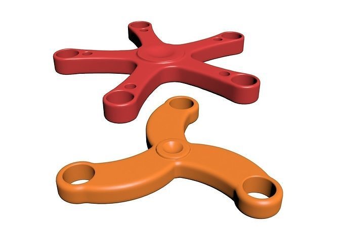 Spinners Finger Toy 3D print model