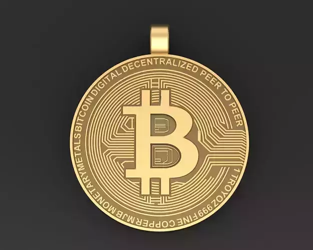 Bitcoin pendant 