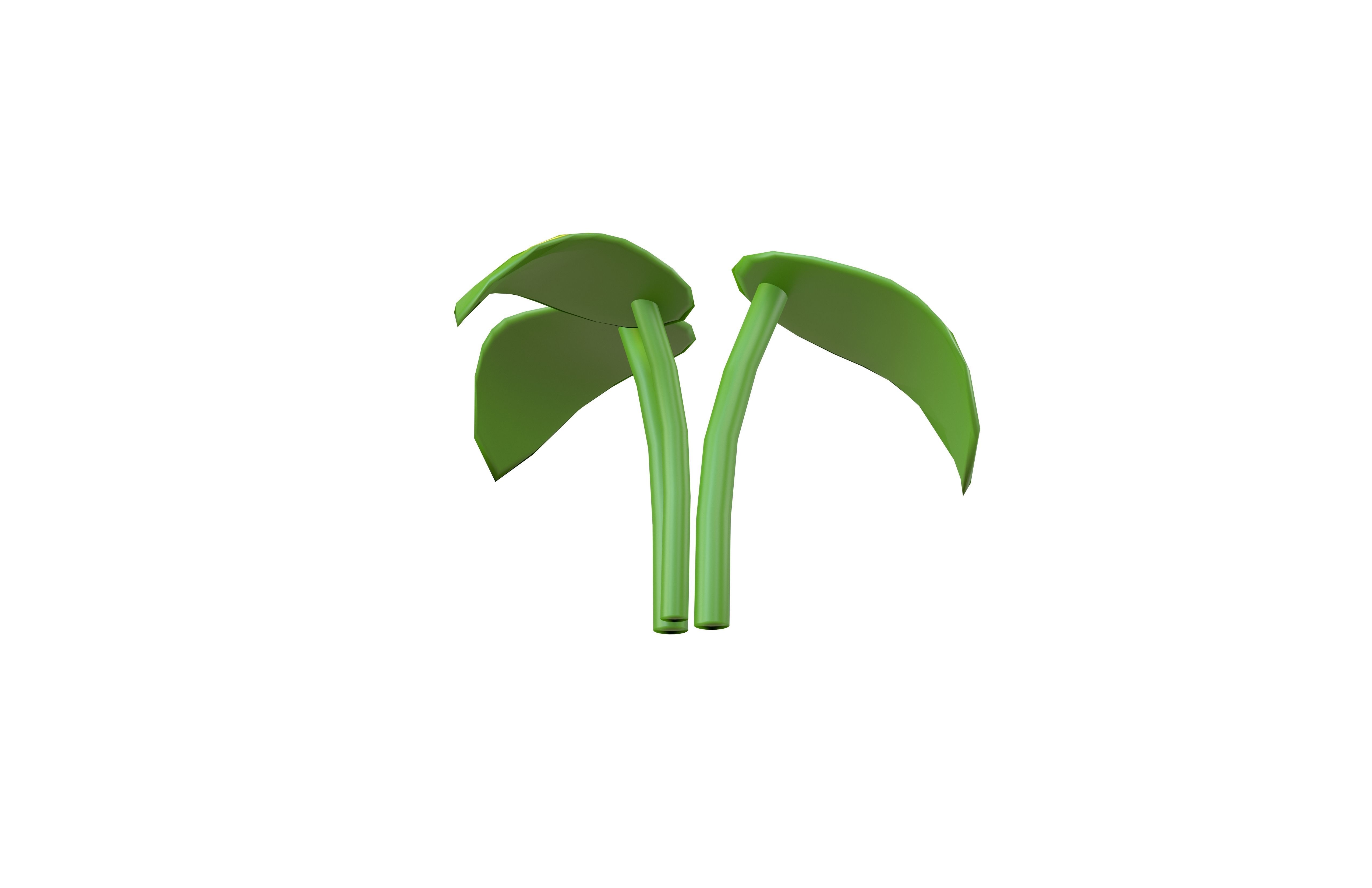 Plant v1 001 Low-poly 3D model_3
