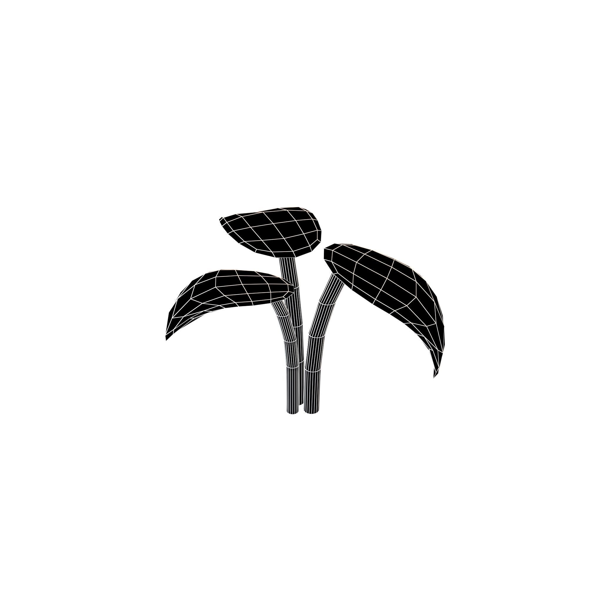 Plant v1 001 Low-poly 3D model_4