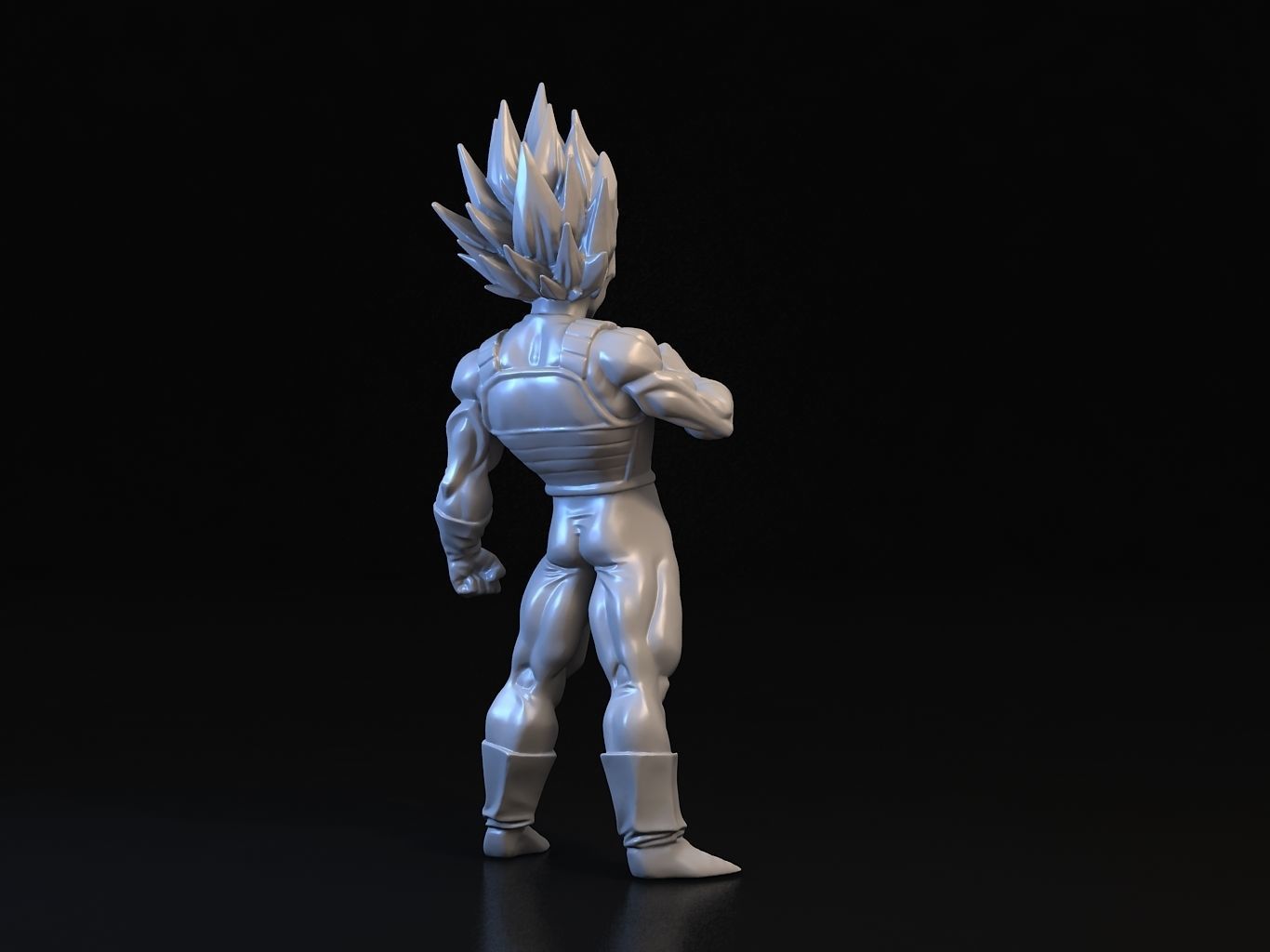 VEGETA SS 3D model_13