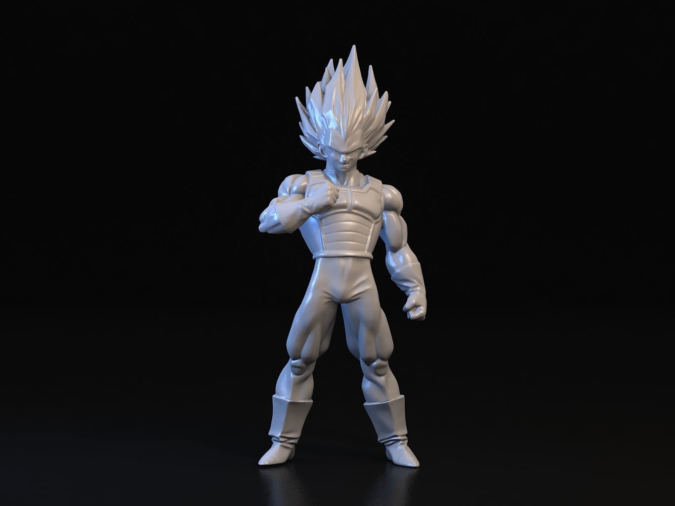 VEGETA SS 3D model_10