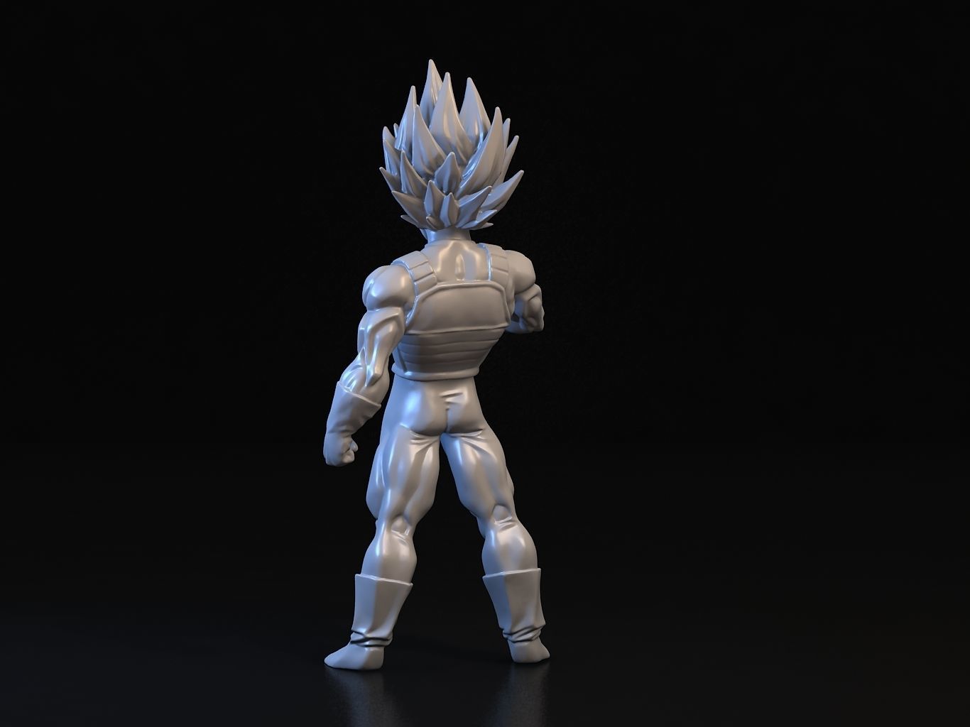 VEGETA SS 3D model_14