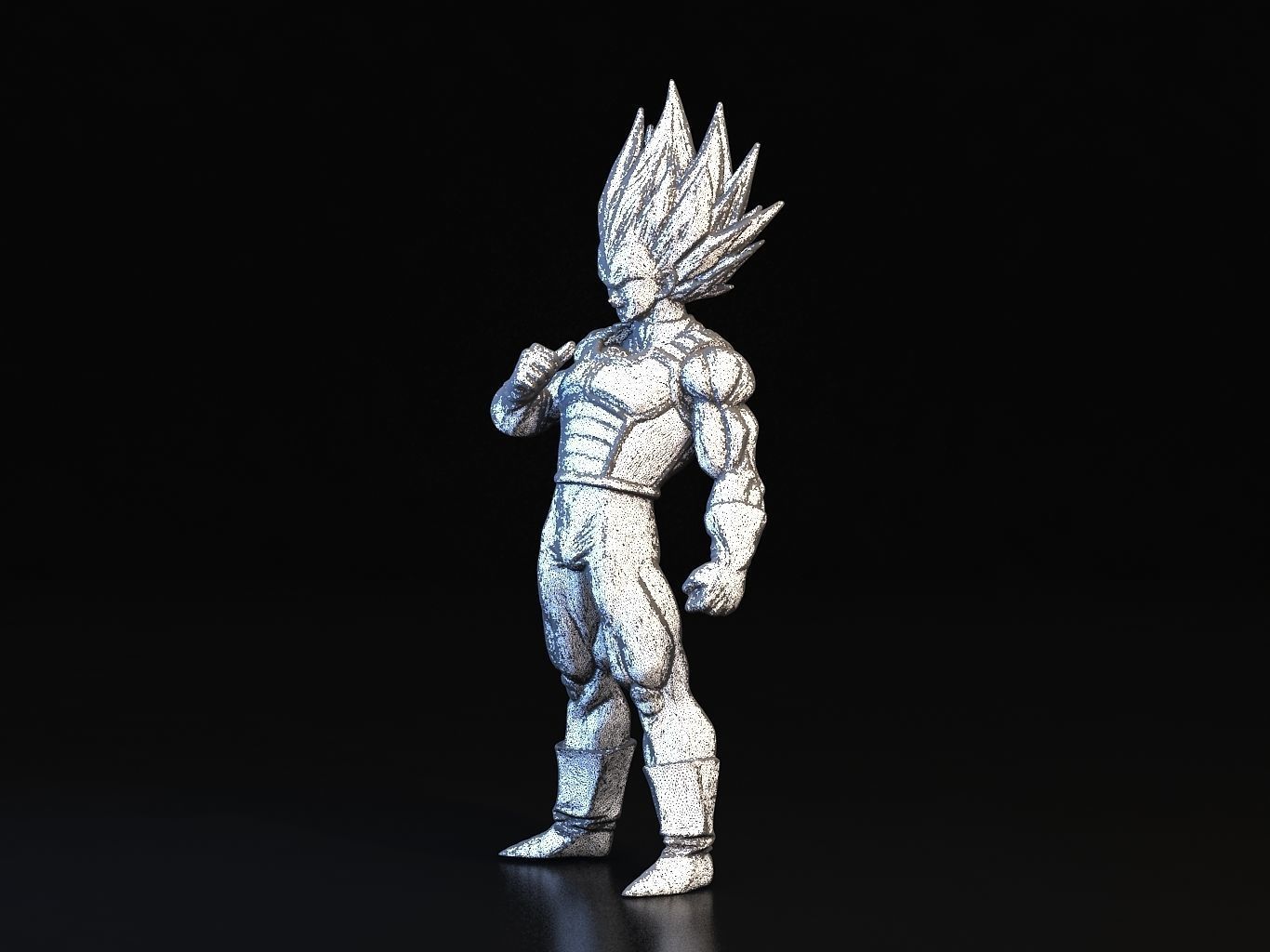 VEGETA SS 3D model_26