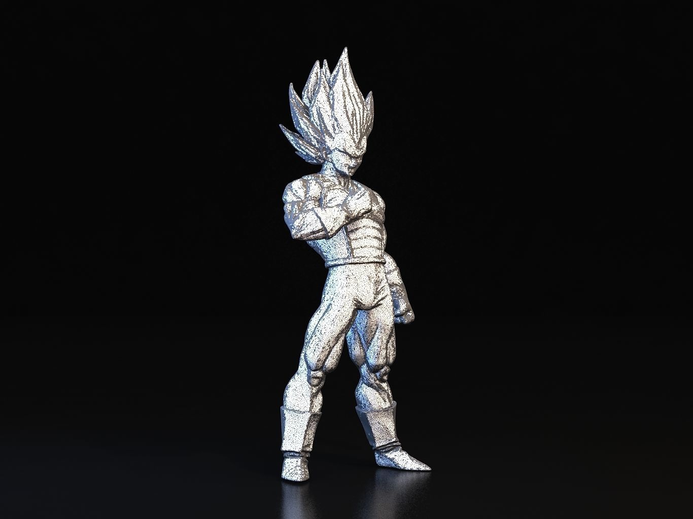 VEGETA SS 3D model_20