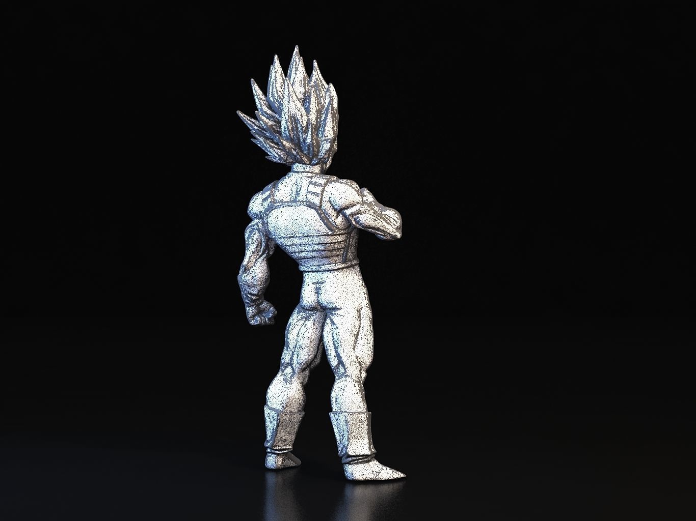 VEGETA SS 3D model_22