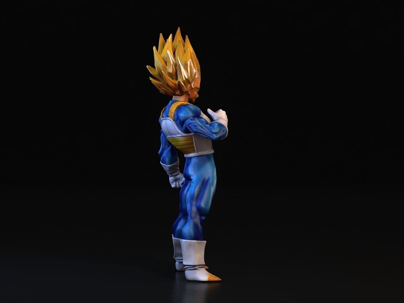 VEGETA SS 3D model_3