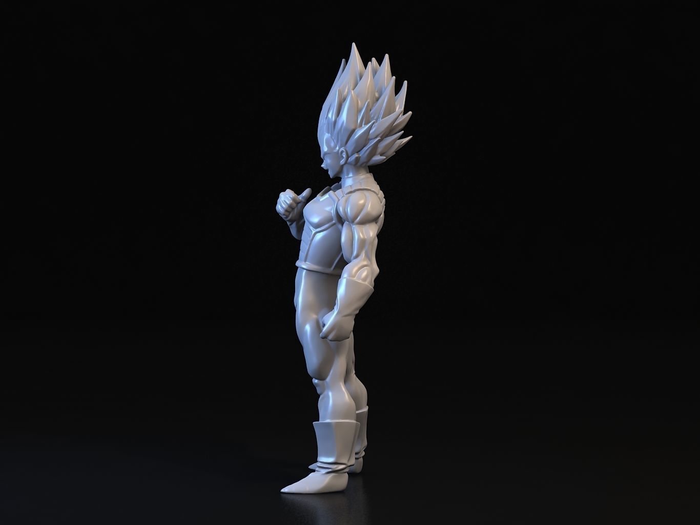 VEGETA SS 3D model_16