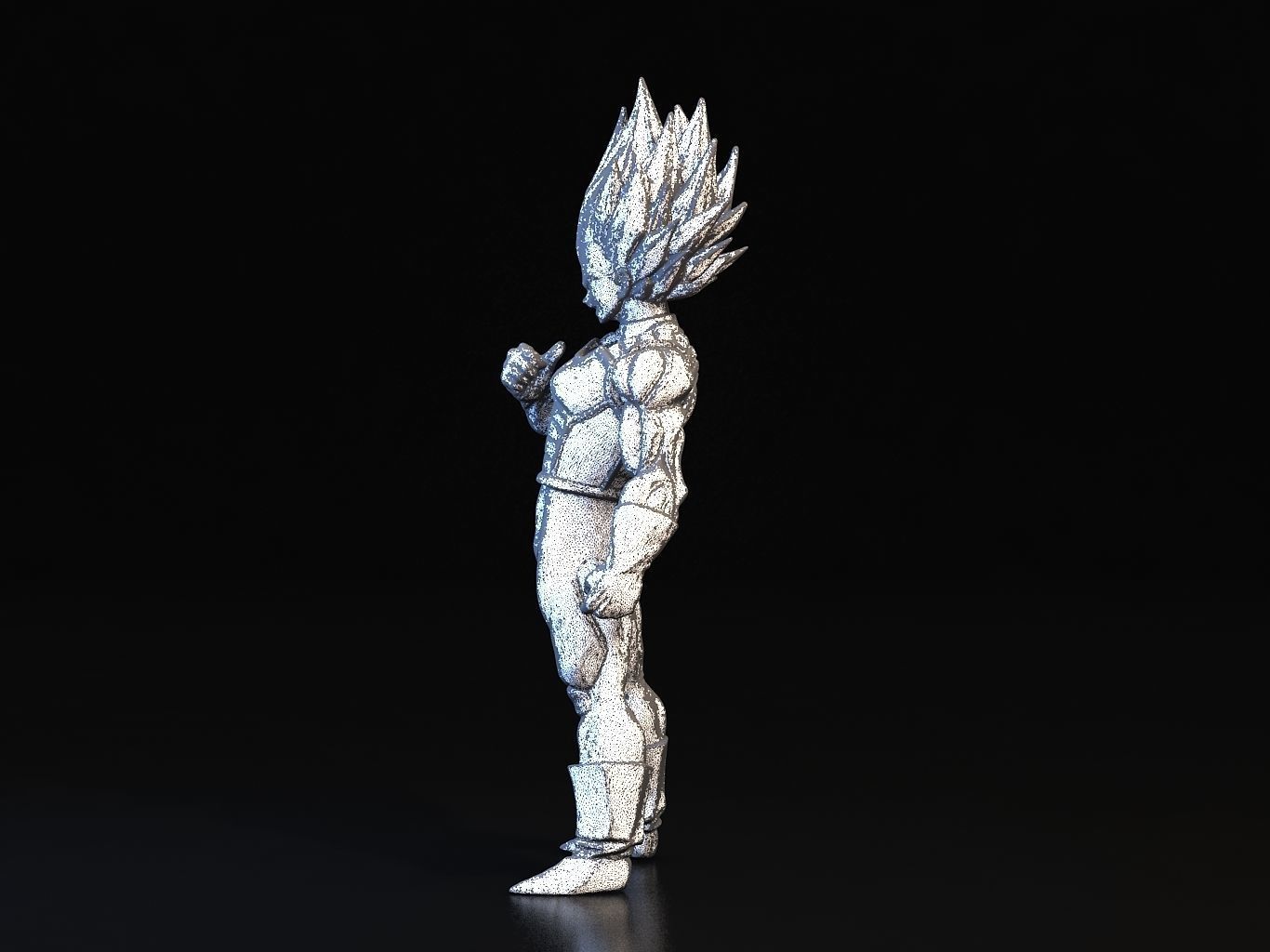 VEGETA SS 3D model_25