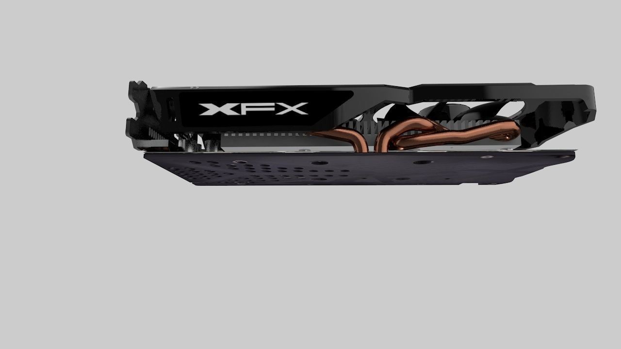 XFX RX470 Graphics Card 3D model_12