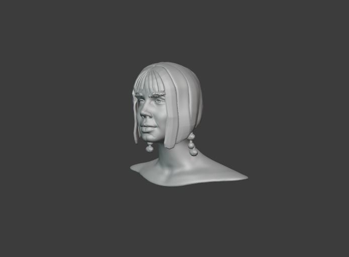 Sezen Aksu 3D model 3D printable | CGTrader