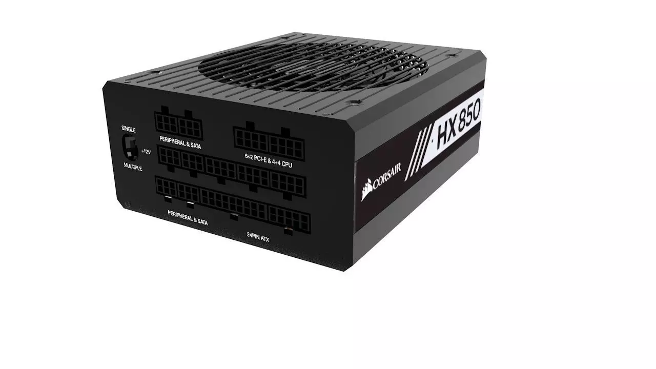 CORSAIR HX850 3D model_0