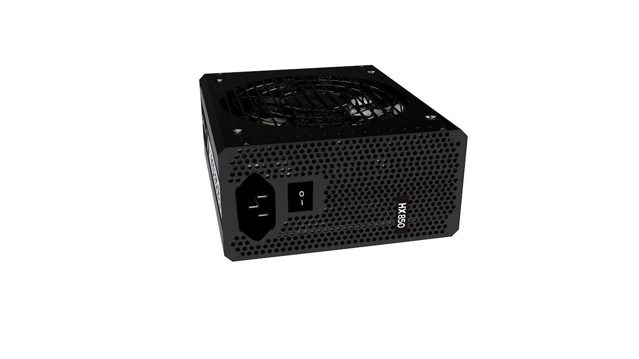 CORSAIR HX850 3D model_2