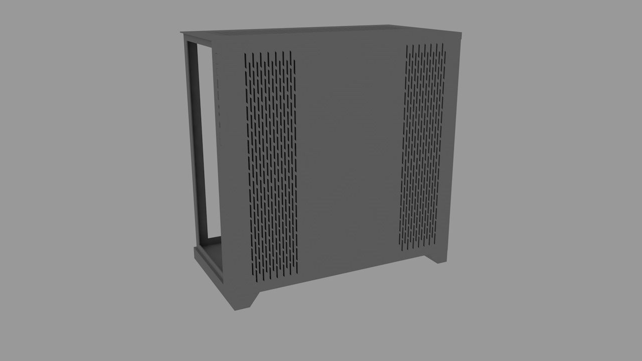 Lian-Li 011-D XL E-ATX Computer Case 3D model_1