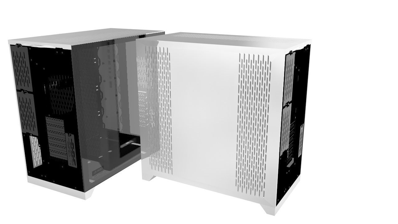 Lian-Li 011-D XL E-ATX Computer Case 3D model_10