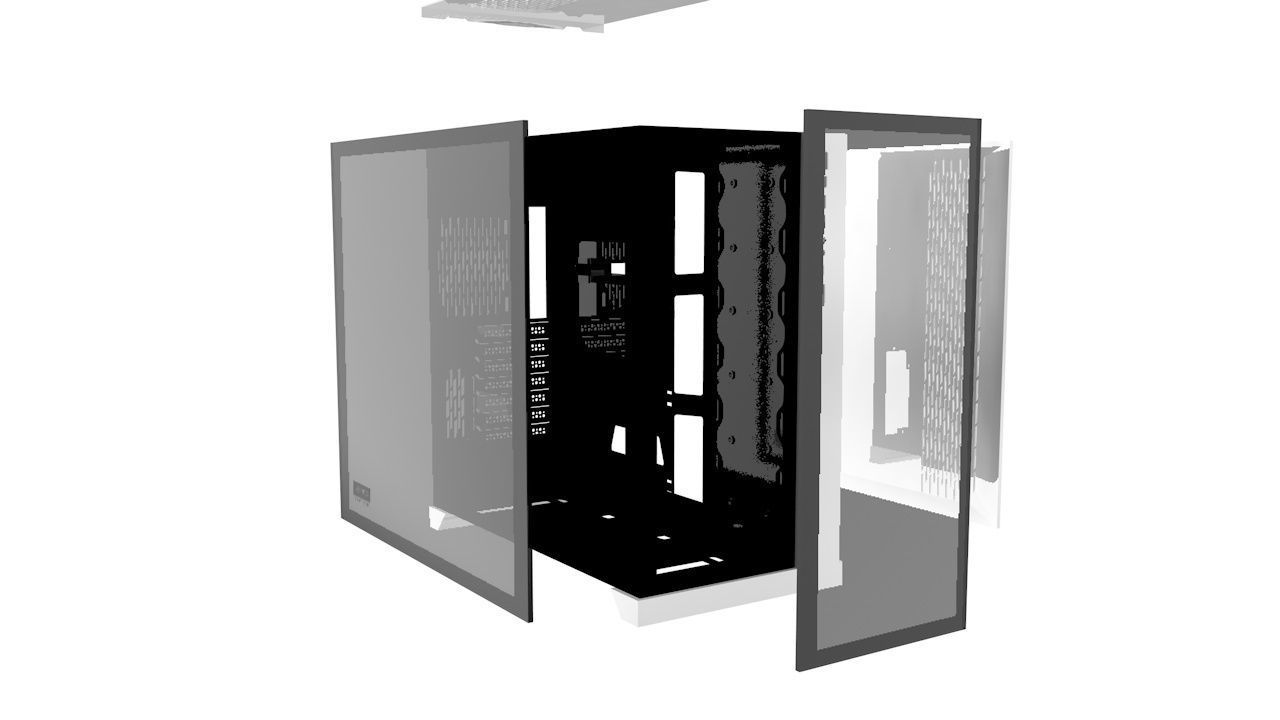 Lian-Li 011-D XL E-ATX Computer Case 3D model_13