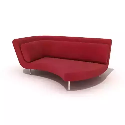 Modern Red Sofa