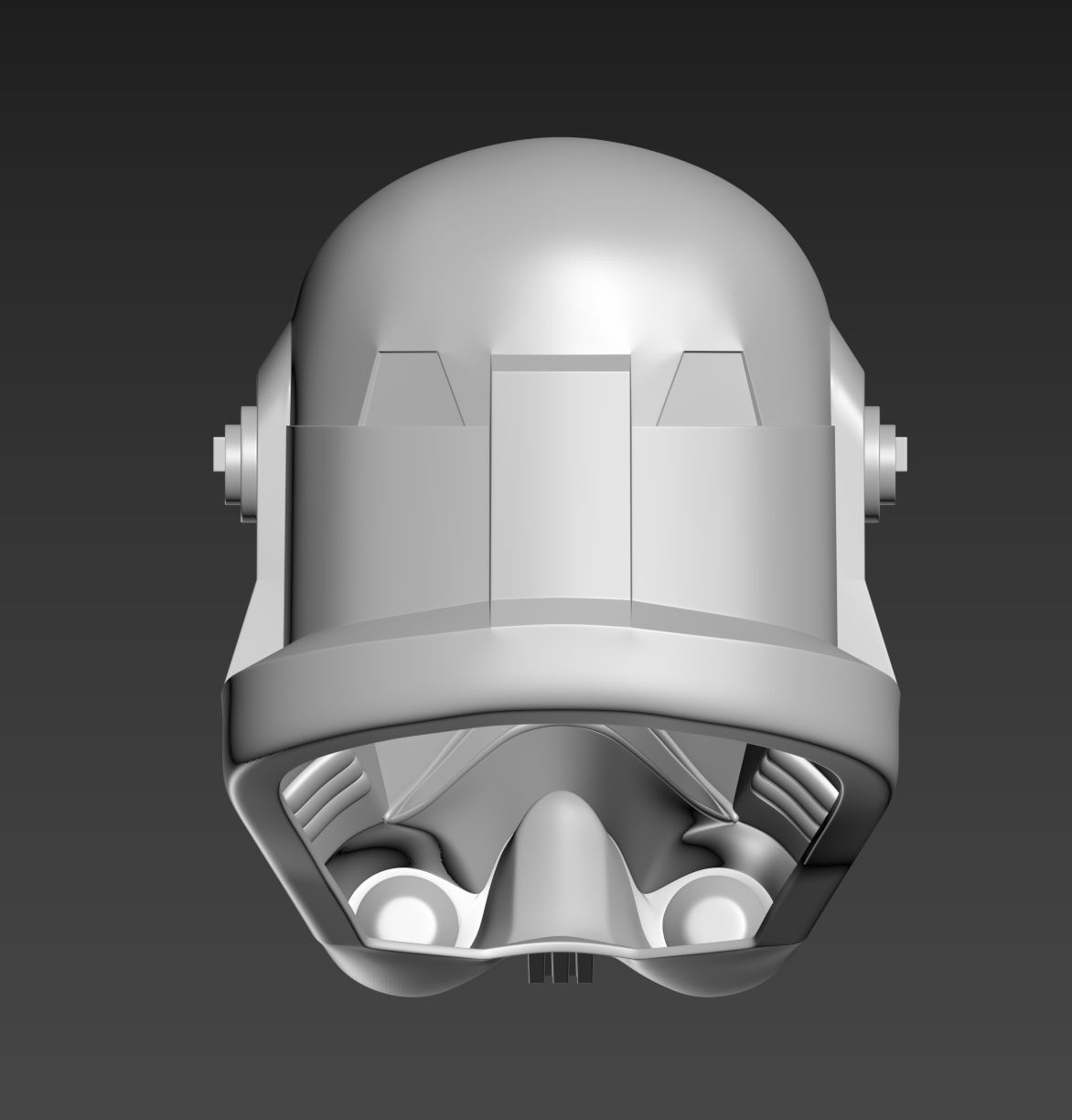 Star Wars The Bad Batch Hunter Helmet Cosplay 3D print model_4