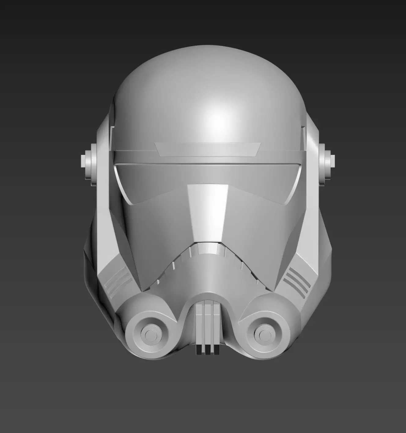 Star Wars The Bad Batch Hunter Helmet Cosplay 3D print model_0